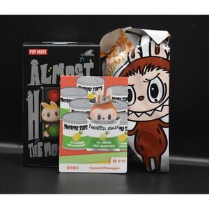 Pop Mart The Monsters Almost Hidden Labubu Canned Pineapple Figure (A15)
